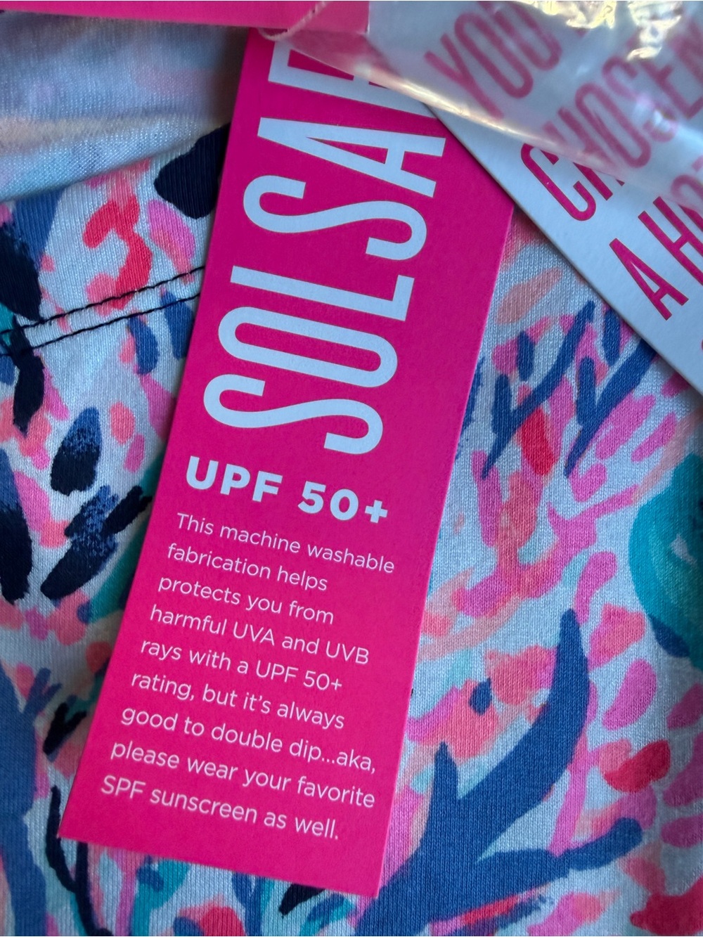 Lilly Pulitzer UPF50+ Sophie Dress with Bright Floral Print - Picture 7 of 11